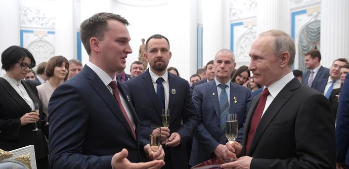 Президент Путин вручил награды молодым учёным в Кремле