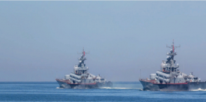 «Корабли, боевые катера и суда обеспечения ЧФ в составе корабельных группировок вышли из пунктов базирования Севастополь и Новороссийск