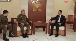 Шойгу встретился с президентом Сирии