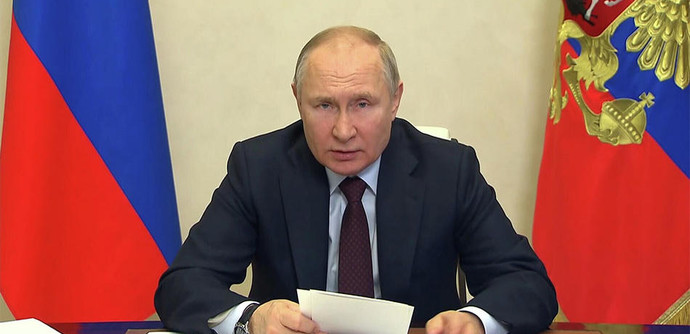 Путин заявил, что стратегия экономического блицкрига в отношении России не удалась