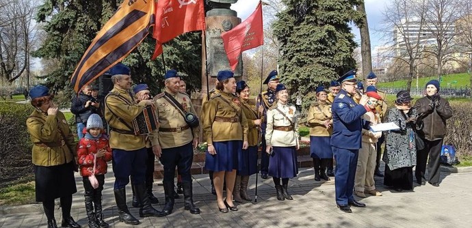 Агитбригада НОД приняла участие в мероприятии Минобороны РФ