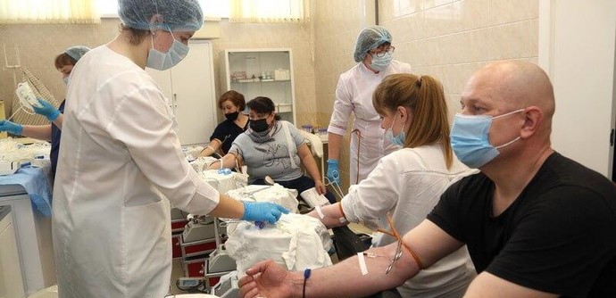 Сотрудники «Купола» сдали кровь в рамках акции Концерна Алмаз-Антей