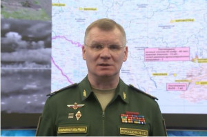 Минобороны РФ: ВКС России ударили по оружейным ангарам в Кременчуге