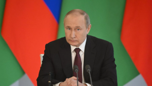 Путин отметил мужество российских военных в отстаивании суверенитета страны